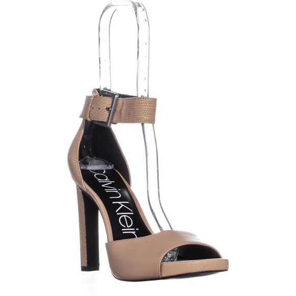 Calvin Klein Nude Heels - Picture 4 of 4